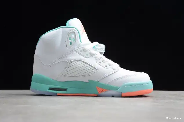 One Kick GS Air 5 Light 440892-100 Aqua Jordan 0613
